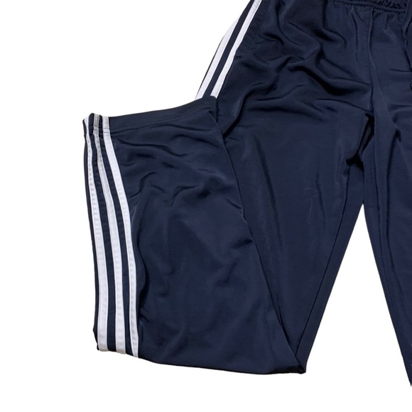 Adidas | Blue and White Jogger Pants Stripe Side Youth Boys Size S - Picture 3 of 9